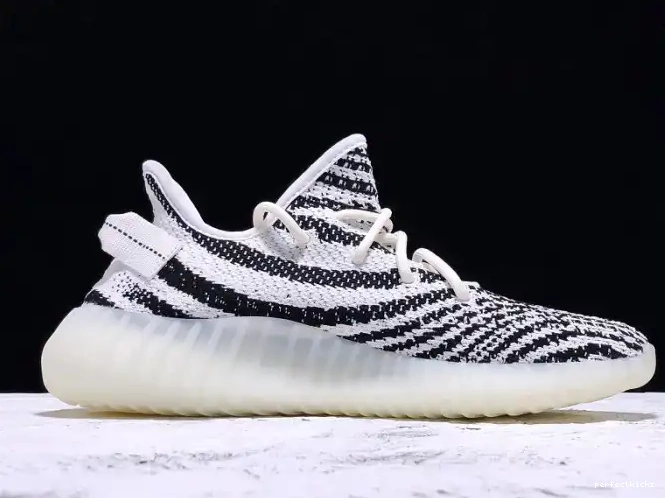 350 Adidas Black Yeezy White V2 Boost CP9654 Zebra 0528